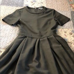 Green tailored dress